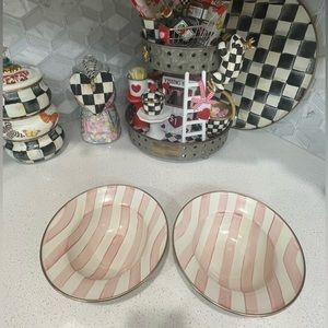 SOLD! -                                       Mackenzie Childs breakfast bowls